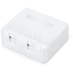 Корпус настенной розетки WR-MB-2 для установки 2-х вставок типа Keystone Jack бел. WRline 505220