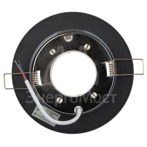 Светильник DK80 BK 13Вт GX53 220В точечный черн. 30/1320 ЭРА Б0019577