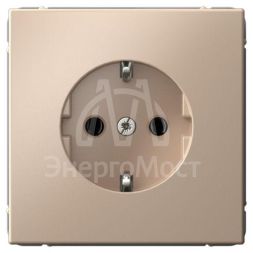 Розетка ArtGallery 16А с заземл. быстрозажим. клем. механизм песочн. SE GAL001243S