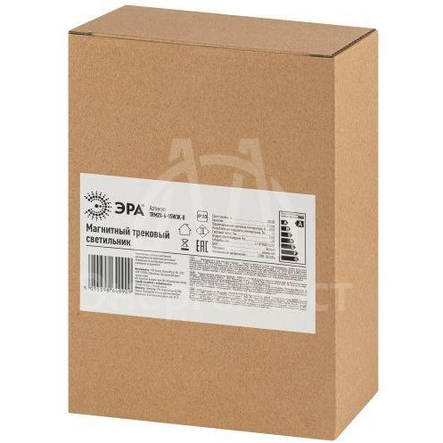 Светильник светодиодный трековый TRM20-6-15W3K-B 15Вт 3000К для магнитн. системы NOVA 48В черн. Эра Б0054822