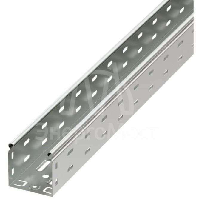 Лоток листовой перфорированный 80х80 L3000 сталь 0.7мм DKC 35301