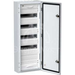 Корпус металлический ЩРн-60 (1х60) 835х310х140 IP54 бел. (одна дверь) TITAN 5 IEK TI5-50-N-060-54