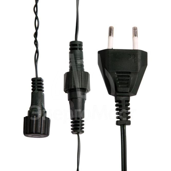 Гирлянда &amp;quot;LED-Шарики&amp;quot; 5м d=18мм 30LED RGB темно-зел. провод 3.6Вт 220В IP20 NEON-NIGHT 303-549