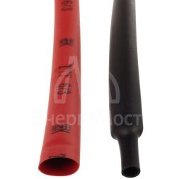 Набор трубок термоусадочных тонкостен. ТТУ 2/1; 4/2; 6/3; 8/4 (Ж; С; К; Ч; Б) 20х8см разноцвет. IEK UDRS-D2-D8-10-2