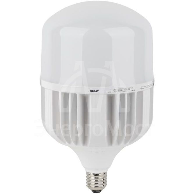 Лампа светодиодная LED HW T 80Вт (замена 800Вт) матовая 6500К холод. бел. E27/E40 8000лм угол пучка 200град. 140-265В PF&amp;amp;gt;/=09 OSRAM 4058075576957
