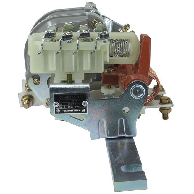 Контактор электромагнитный КТ-6022Б У3 160А 380В 2з+2р 2п Электротехник ET509805
