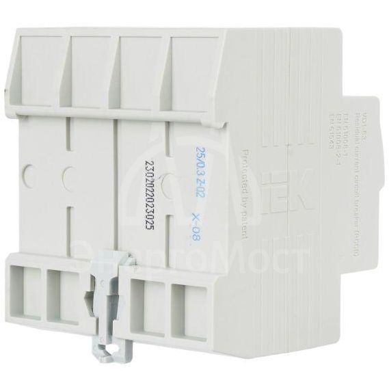 Выключатель дифференциального тока (УЗО) 4п 25А 300мА тип AC ВД1-63 IEK MDV10-4-025-300