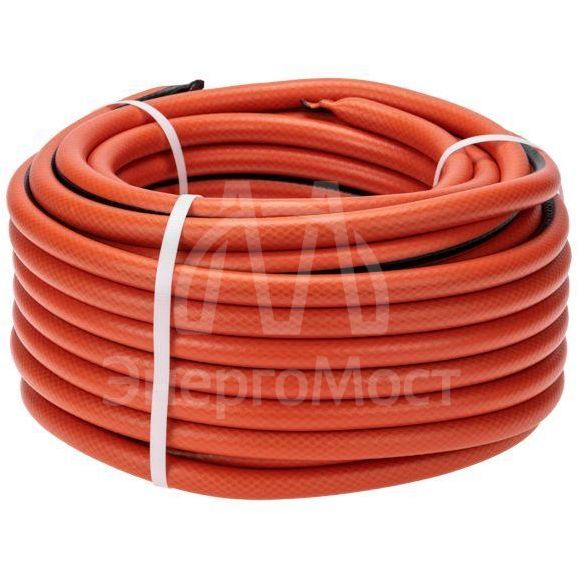 Шланг поливочный ПВХ 3-х слойный 1/2дюйма 25м Люкс ЧЕТЫРЕ СЕЗОНА 62-0228