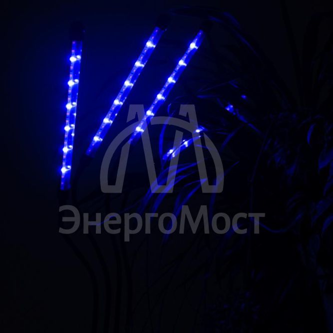 Светильник светодиодный «КРИСТАЛЛ» CTL2-USB-bl Agro для растений спектр 4 плафона по 10Вт на прищепке пульт на шнуре IP40 красн./син. ФАZА 5068810