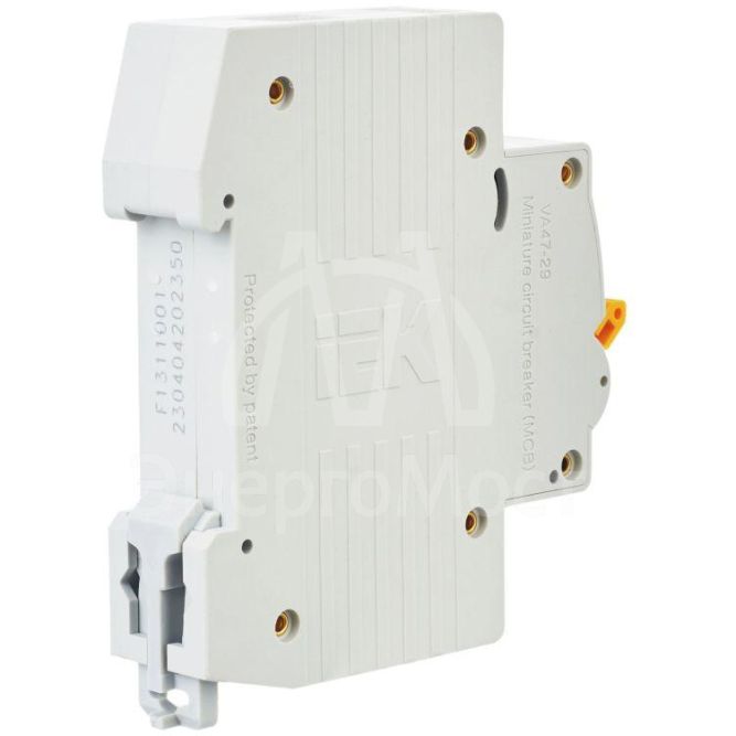 Выключатель автоматический модульный 1п C 50А 4.5кА ВА47-29 IEK MVA20-1-050-C