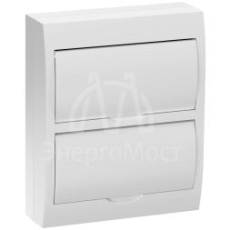 Корпус пластиковый ЩРН-П-24 бел. дверь IP41 GENERICA MKP13-N-24-41-K01-G