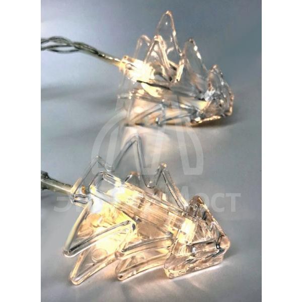 Гирлянда &amp;quot;Елочка&amp;quot; ILD-10WW-BO-PNTR 1.4м 10 IP20 2 АА батарейки SHLights 4690601047243
