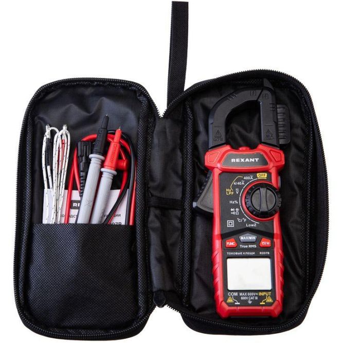 Клещи токовые R207B Rexant 13-3213