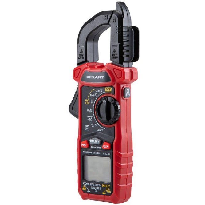 Клещи токовые R207B Rexant 13-3213