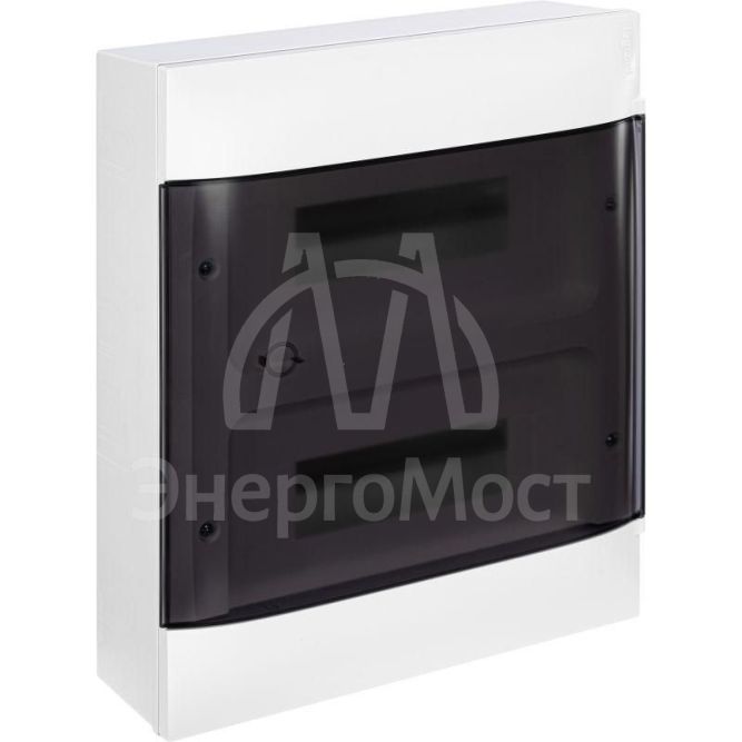Щиток пластиковый навесной Practibox S 2х12 дым. дверь Leg 135612