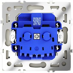 Розетка 1-м СП S70 16А с заземл. механизм сталь Voltum VLS040105