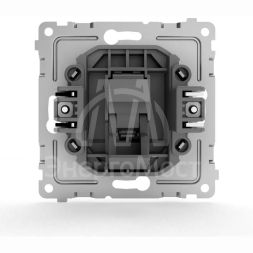 Розетка телефонная 1-м СП Pixel RJ11 механизм бел. TOKOV ELECTRIC TKE-PX-RT1-C01