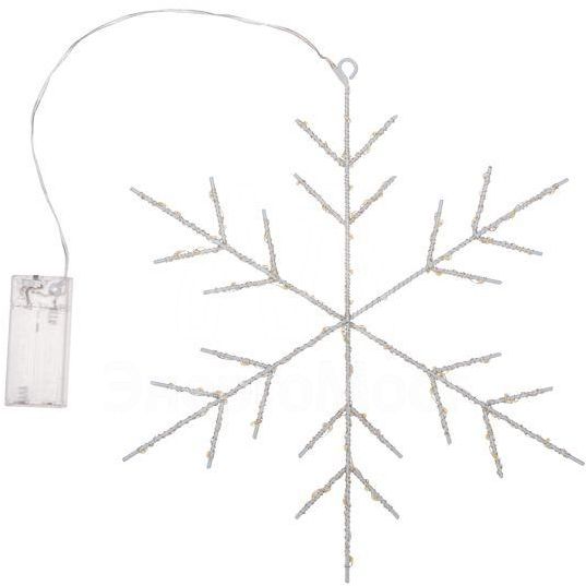 Фигура светодиодная подвесная &amp;quot;Снежинка&amp;quot; на метал. каркасе тепл. бел. Neon-Night 501-056