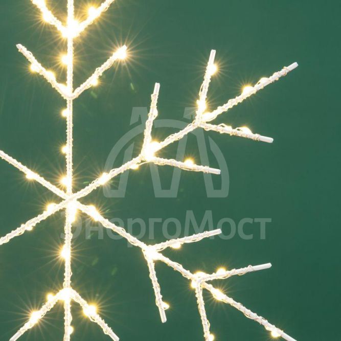 Фигура светодиодная подвесная &amp;quot;Снежинка&amp;quot; на метал. каркасе тепл. бел. Neon-Night 501-056