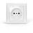 Розетка 1-м СП AVA 16А IP20 без заземл. без защ. шторок в сборе бел. TOKOV LIGHT TKL-AV-R1F-C01
