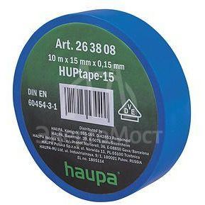 Изолента ПВХ 25мм (рул.20м) син. HAUPA 263870