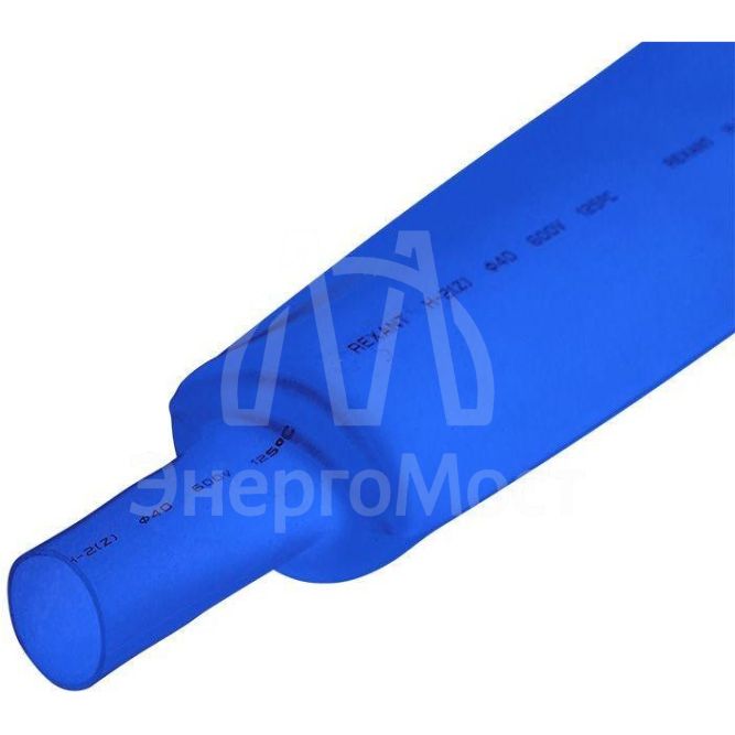 Трубка термоусадочная 30.0/15.0 1м син. Rexant 23-0005