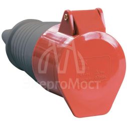 Розетка кабельная 32А 380В 3P+PЕ ССИ-224 IP44 IEK PSR22-032-4