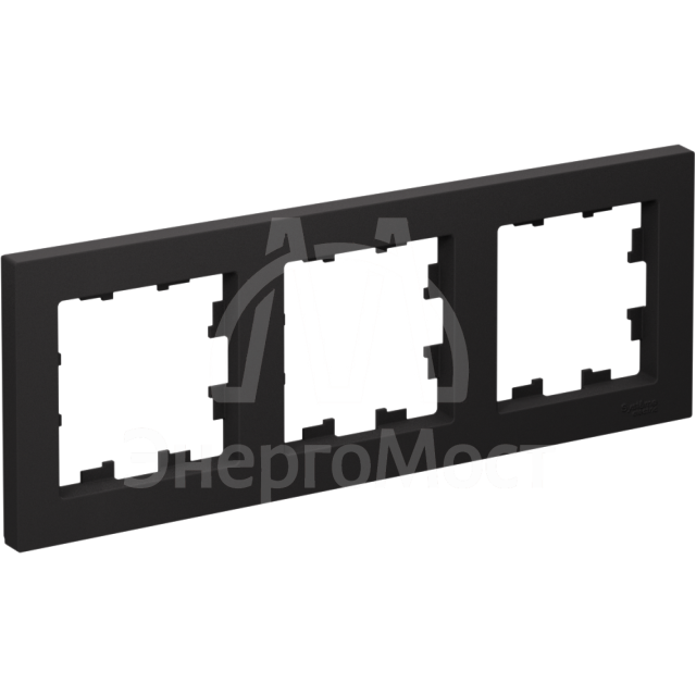 Рамка 3-м AtlasDesign универс. карбон SE ATN001003