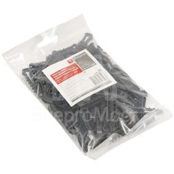 Дюбель-хомут d5-8мм для плоского кабеля нейлон черн. (уп.100шт) PROxima EKF plc-nccf-5x8b