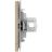 Розетка компьютерная 2-м KANT RJ45 кат.5E без шторки ванильн. марципан DKC 7015664