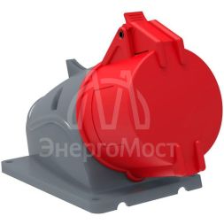 Розетка ОП Magnum 32А 200/346-240/415В 3P+PE+N 6ч ССИ-125 IP44 IEK PSN12-032-5