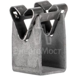 Держатель токоотвода металлический L20мм СZ/NI PROxima EKF lp-d2115-20