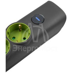 Удлинитель 4х5м с заземл. с выкл. сер. ET-04-500G JAZZway 5051898