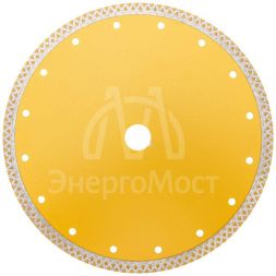 Диск алмазный отрезной сплошной 230х22.2мм KRANZ KR-90-0118