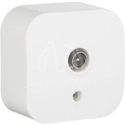 Розетка TV 1-м ОП &amp;quot;звезда&amp;quot; Quteo бел. Leg 782215