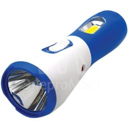 Фонарь аккумуляторный ручной 450мА.ч свинцово-кислотный аккумулятор TOKOV ELECTRIC TKE-RF-A-01