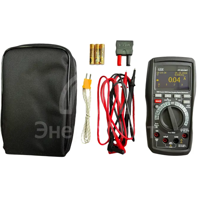 DT-9519BT Мультиметр цифровой с функцией True RMS