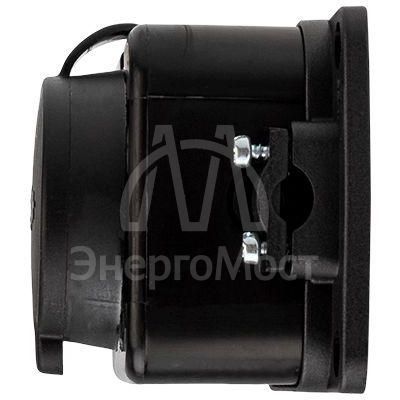 Розетка штепсельная влагозащ. с/з 16А IP54 каучук Rexant 111-111