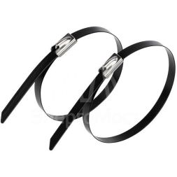 Хомут кабельный 4.6х200 сталь с полимерным покрытием (уп.50шт) Rexant 07-0208-5