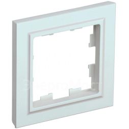 Рамка 1-м BRITE РУ-1-БрЖ жемчуж. IEK BR-M12-K36