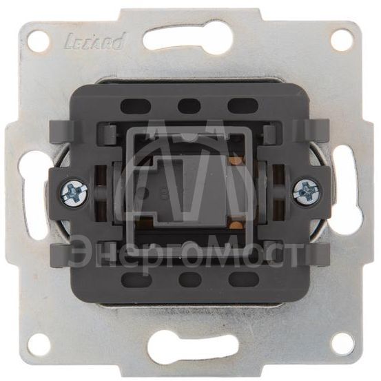 Механизм выключателя 1-кл. 1п СП Karina 10А IP20 крем. LEZARD 707-0388-100