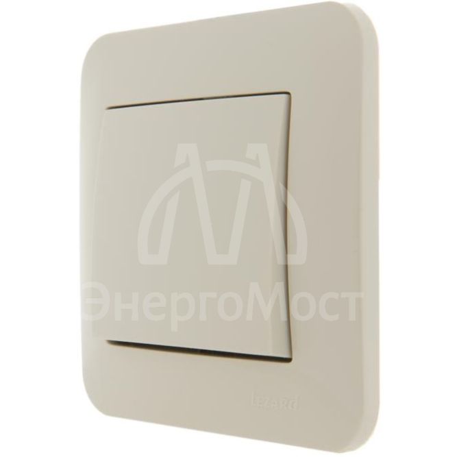 Механизм выключателя 1-кл. 1п СП Karina 10А IP20 крем. LEZARD 707-0388-100
