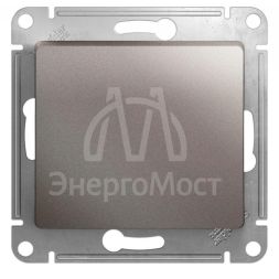 Механизм выключателя 1-кл. СП Glossa 10А IP20 (сх. 1) 10AX платина SchE GSL001211