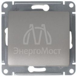 Механизм выключателя 1-кл. СП Glossa 10А IP20 (сх. 1) 10AX платина SchE GSL001211