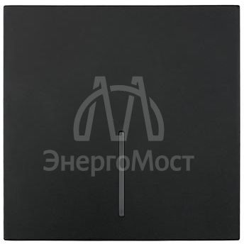 Выключатель 1-кл. с индик. СП ZIMA IP20 10А безвинт. зажим черн. бархат LEZARD 704-4288-111QC