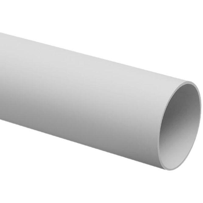 Труба гладкая ПВХ жесткая легкая d20мм сер. (дл.2м) TOKOV ELECTRIC TKE-THG-PVC-20-2-C06