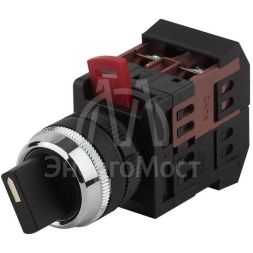 Переключатель AC-22 2 фиксир. полож. I-O 1з+1р BSW10-AC-2-K02E ЭРА Б0045676