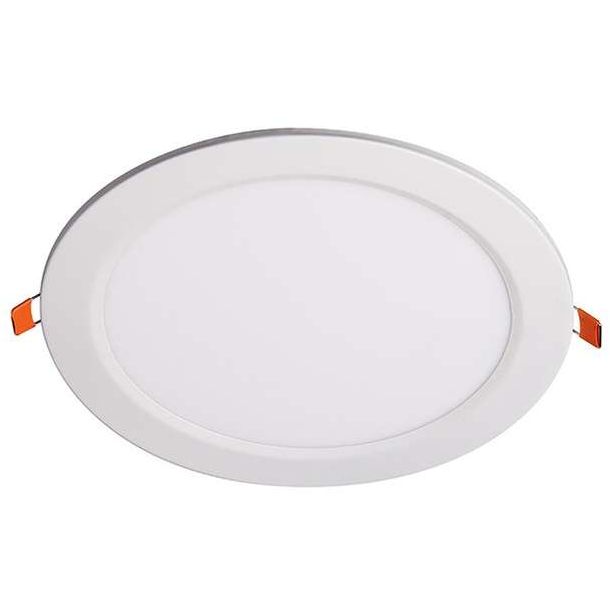 Светильник светодиодный PPL-R 18Вт 4000К IP40 d220мм кругл. ультратонкий встраив. WH ДВО JazzWay 5009738A