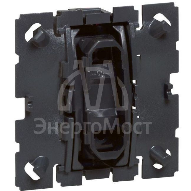 Механизм выключателя 1-кл. 1п 2мод. СП Celiane 10А IP21 230В 10AX сер. Leg 067002