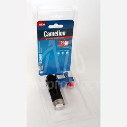 Фонарь LED5135 (LED XPE ZOOM 3 реж 1хLR6 алюм. блистер черн.) Camelion 12915